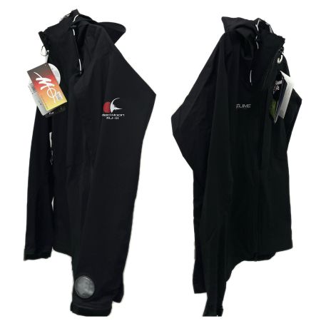  mazume マズメ フィッシングジャケット レッドムーン レインジャケット III SIZE M タグ付 MTRJ-742 ブラック