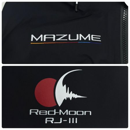  mazume マズメ フィッシングジャケット レッドムーン レインジャケット III SIZE M タグ付 MTRJ-742 ブラック