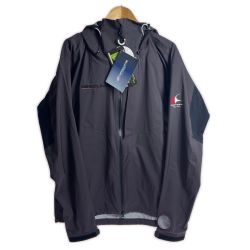§§ mazume マズメ フィッシングジャケット SIZE LL レッドムーン レインジャケット チャコール Sランク