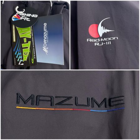 mazume マズメ フィッシングジャケット SIZE LL レッドムーン レインジャケット チャコール