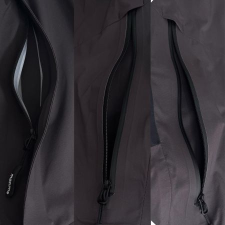  mazume マズメ フィッシングジャケット SIZE LL レッドムーン レインジャケット チャコール