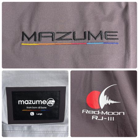  mazume マズメ フィッシングジャケット レッドムーン レインジャケット III SIZE L タグ付 チャコール