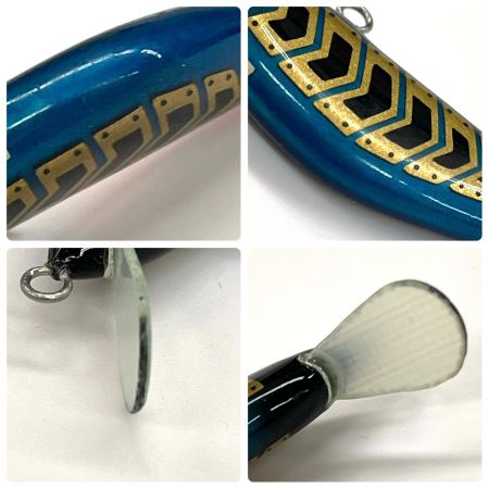 安比釣道楽 ハンドメイド ルアー シンキング DO-LUCK BALSA MINNOW T-552 55mm 5g