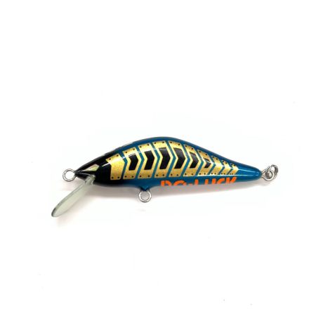  安比釣道楽 ハンドメイド ルアー シンキング DO-LUCK BALSA MINNOW T-552 55mm 5g