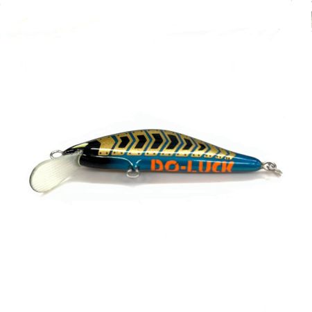  安比釣道楽 ハンドメイド ルアー シンキング DO-LUCK BALSA MINNOW T-552 55mm 5g