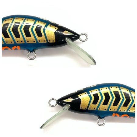  安比釣道楽 ハンドメイド ルアー シンキング DO-LUCK BALSA MINNOW T-552 55mm 5g