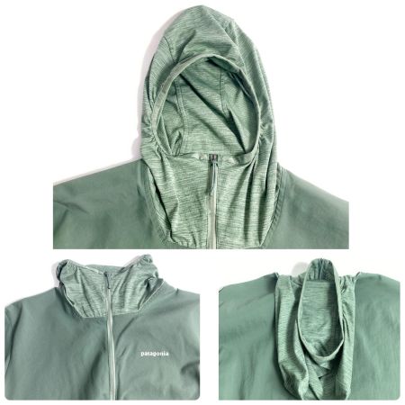  Patagonia パタゴニア エアシェッドプロプルオーバー M グリーン STY24191