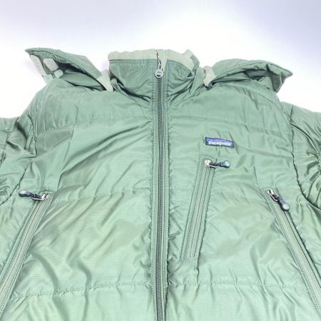  Patagonia パタゴニア ナイロンジャケット グリーン SIZE M 程度C パフジャケット グリーン