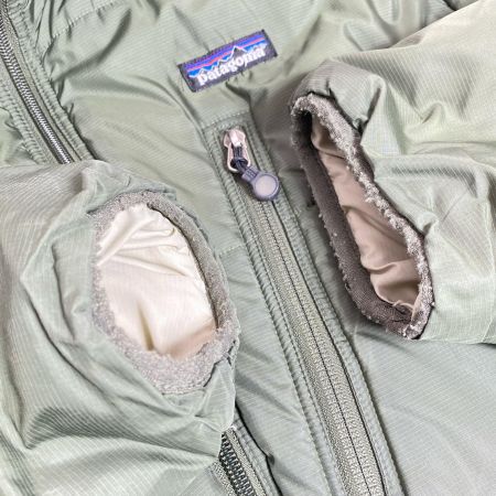  Patagonia パタゴニア ナイロンジャケット グリーン SIZE M 程度C パフジャケット グリーン