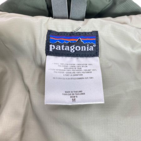  Patagonia パタゴニア ナイロンジャケット グリーン SIZE M 程度C パフジャケット グリーン