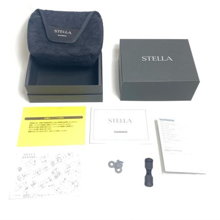  SHIMANO シマノ スピニングリール 22ステラ C5000XG リールスタンド 程度B 箱付 043979