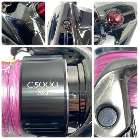  SHIMANO シマノ スピニングリール 22ステラ C5000XG リールスタンド 程度B 箱付 043979