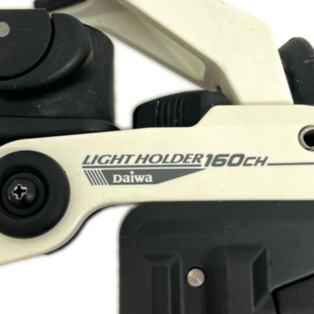  DAIWA ダイワ 釣り小物 ロッドホルダー 竿受け クランプ式 ライトホルダー160CH クランプヘッド4個付 程度C