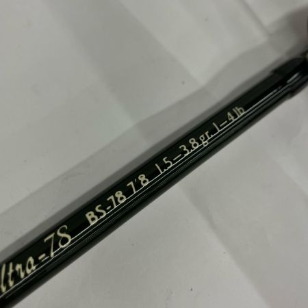 ufmウエダ ルアーロッド トラウトロッド ufmウエダ バックウォーター ウルトラ 78 BS-78