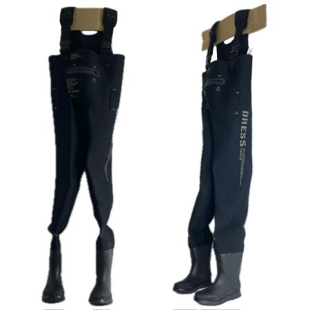  DRESS ドレス クロロプレン チェストハイウェーダー+フェルトスパイクソール S