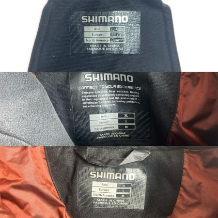  SHIMANO シマノ フィッシングウェア SIZE XL ブラック