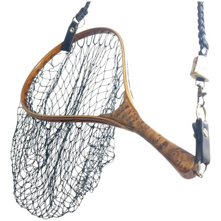  FISH OWL フィッシュアウル ランディングネット シリアルナンバー1052 リーシュコード付