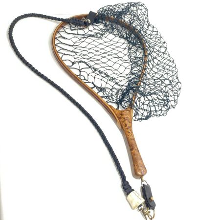  FISH OWL フィッシュアウル ランディングネット シリアルナンバー1052 リーシュコード付