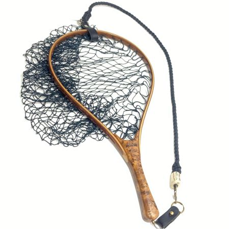  FISH OWL フィッシュアウル ランディングネット シリアルナンバー1052 リーシュコード付