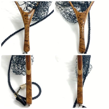  FISH OWL フィッシュアウル ランディングネット シリアルナンバー1052 リーシュコード付