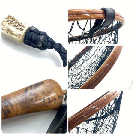  FISH OWL フィッシュアウル ランディングネット シリアルナンバー1052 リーシュコード付