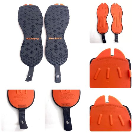  korkers コーカーズ DarkHorse ダークホース 30cm(US12) 替えソール付 FB4710 グレー