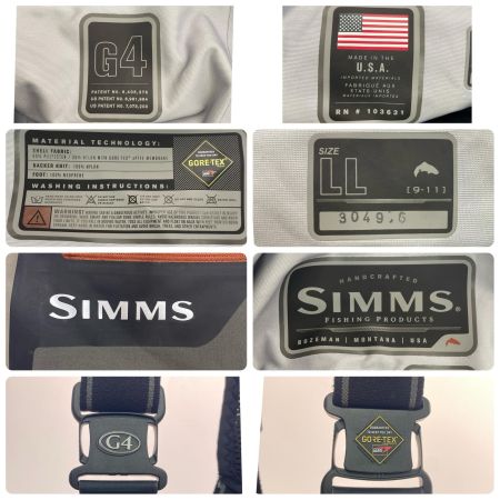 SIMMS シムス  ウェーダー G4 Pro Stockingfoot ストッキングフット LL 12484
