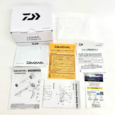  DAIWA ダイワ スピニングリール 24 LUVIAS ルビアス LT3000-H 程度A 00061217