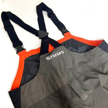  SIMMS フィッシングウェア チャレンジャー・インシュレーテッド・ビブ SIZE M オレンジ×ブラック