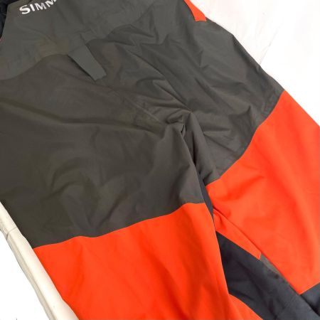  SIMMS フィッシングウェア チャレンジャー・インシュレーテッド・ビブ SIZE M オレンジ×ブラック
