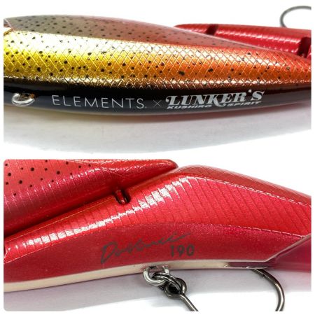  ELEMENT エレメント ダヴィンチ190 ランカーズクシロ限定カラー #CIRAY（チライ）程度B