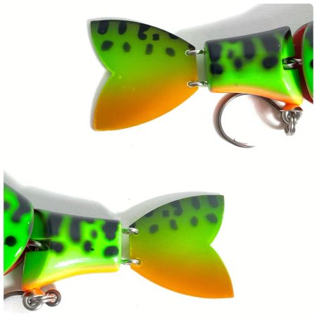  gaulla craft × heads ガウラクラフト×ヘッズ DYNAMITE SHAD ダイナマイトシャッド 5JP スイカ 程度B