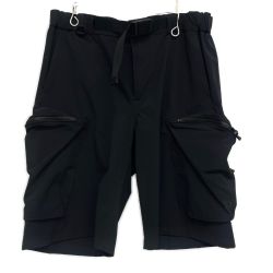 §§ DAIWA ダイワ フィッシングウェア エギングハーフパンツ SIZE L DP-8722 ブラック Bランク