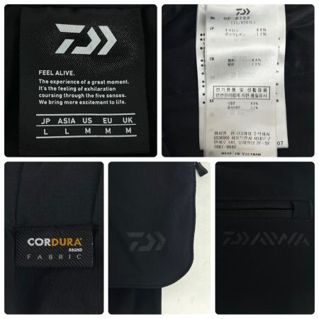  DAIWA ダイワ フィッシングウェア エギングハーフパンツ SIZE L DP-8722 ブラック