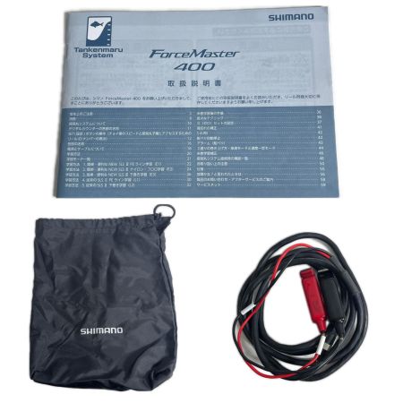  SHIMANO シマノ 電動リール 13フォースマスター 400 電源コード・外箱 03054