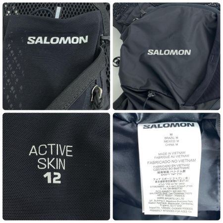  SALOMON サロモン ランニングベスト  active skin 12 SIZE M 程度BC 
