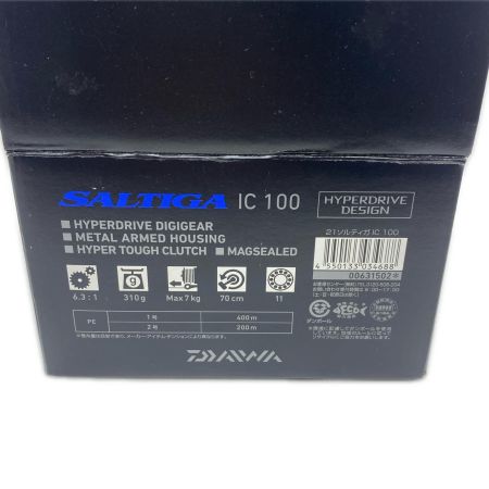  DAIWA ダイワ 両軸リール 21ソルティガ IC100 程度C 034688
