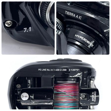 DAIWA ダイワ ベイトリール 21 ティエラ A IC 150H-DH キズ有 箱付 3120701