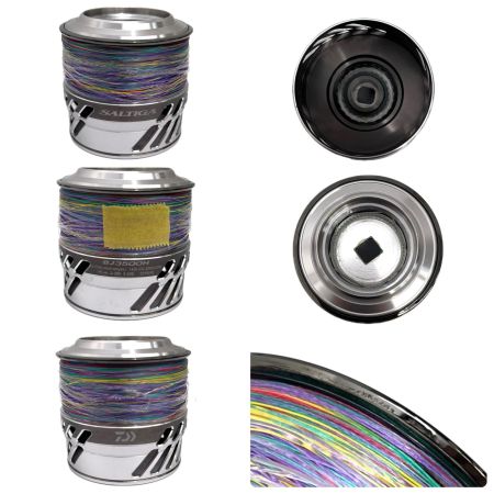 DAIWA ダイワ スピニングリール 17 ソルティガ BJ3500H ヨゴレ・サビ有 059590