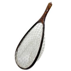   釣り小物 ランディングネット 全長55cm ブラウン Bランク