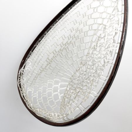   釣り小物 ランディングネット 全長55cm ブラウン