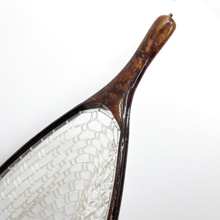  釣り小物 ランディングネット 全長55cm ブラウン