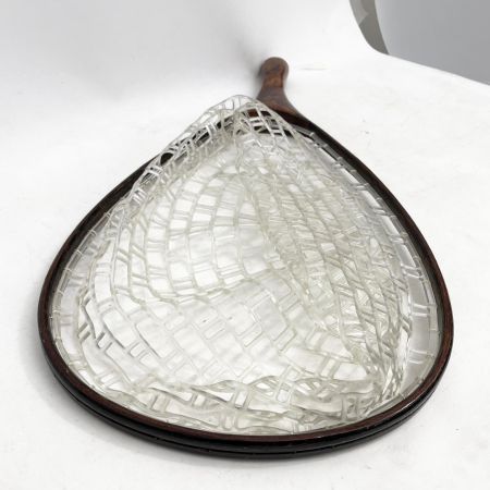   釣り小物 ランディングネット 全長55cm ブラウン