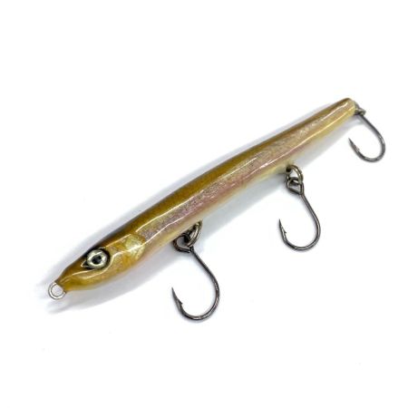  魚皮ルアー 3フック ペンシル 9g 程度B