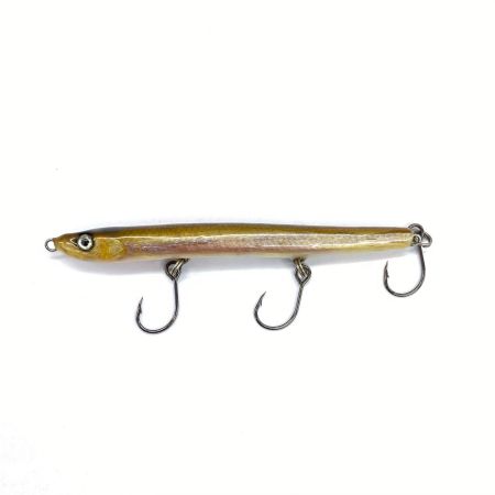   魚皮ルアー 3フック ペンシル 9g 程度B
