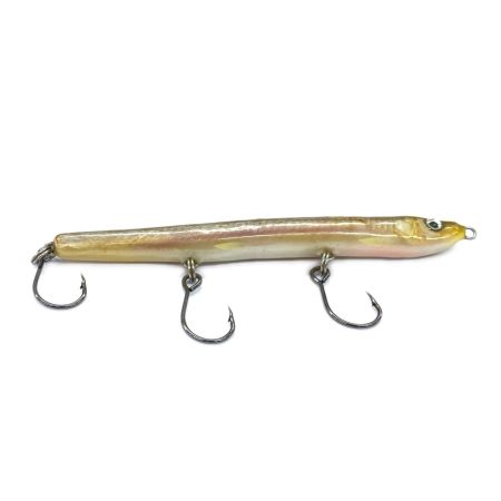   魚皮ルアー 3フック ペンシル 9g 程度B