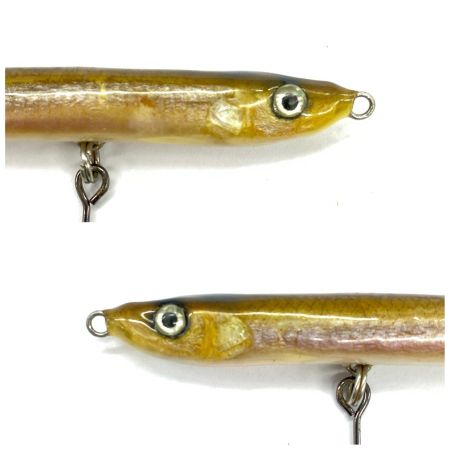   魚皮ルアー 3フック ペンシル 9g 程度B