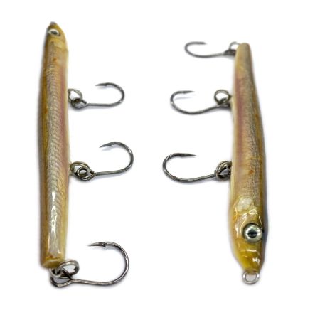   魚皮ルアー 3フック ペンシル 9g 程度B