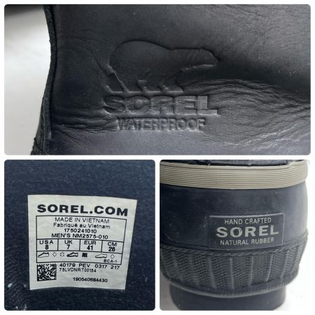  SOREL ソレル 靴 防水 防寒 シャイアン2 スノーブーツ 26.0cm NM2575 ブラック