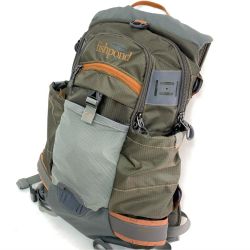 §§ fishpond フィッシュポンド Ridgeline リッジライン バックバック グリーン×オレンジ 程度BC Bランク